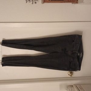 Black three buttons jeans